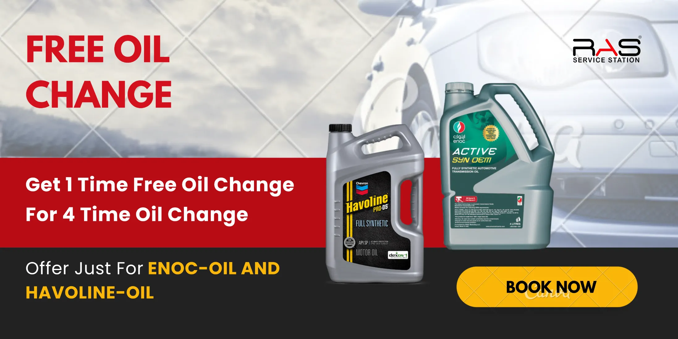 car oil change Dubai.